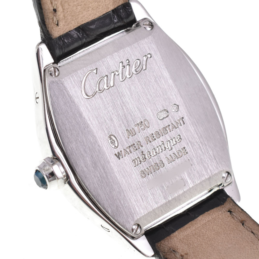 with paper CARTIER Tochu SM W1556361 WG Silver Dial Hand Winding Ladies
 Watch I#145155