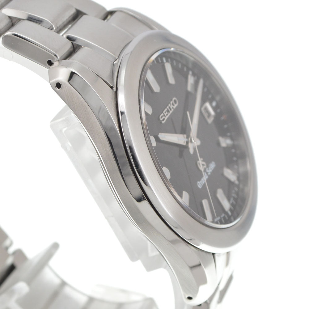 SEIKO Grand Seiko 8J56-8020/SBGF021 Date black Dial Quartz Men's
 Watch J#145161