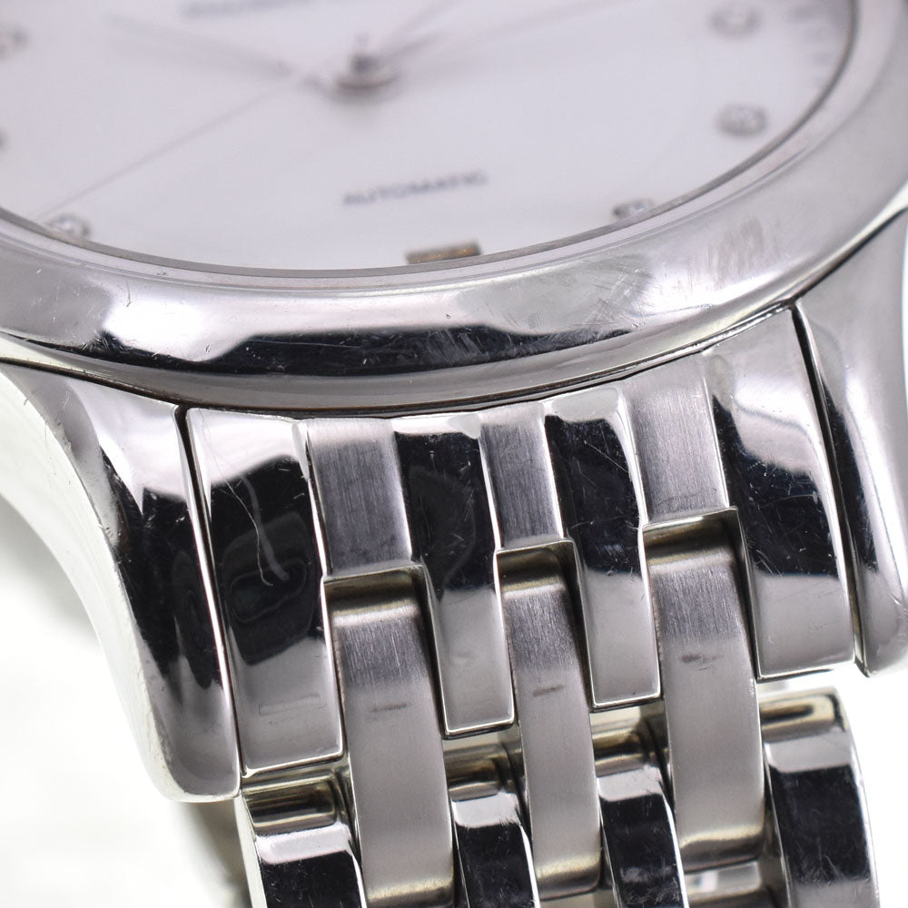 MAURICE LACROIX icon AS92674 11P diamond White shell Dial Automatic Unisex
 Watch J#145164