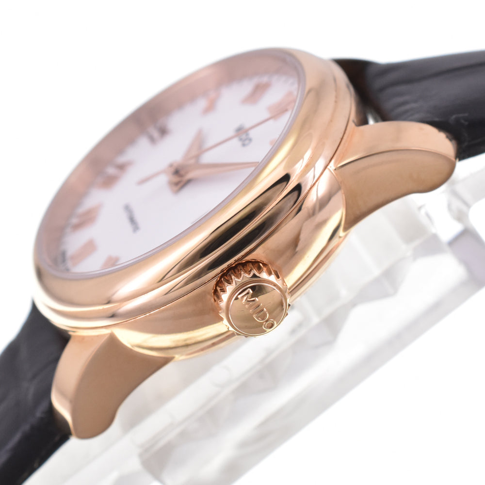 with paper MIDO Baroncelli M039007A white Dial Automatic Ladies
 Watch I#145175