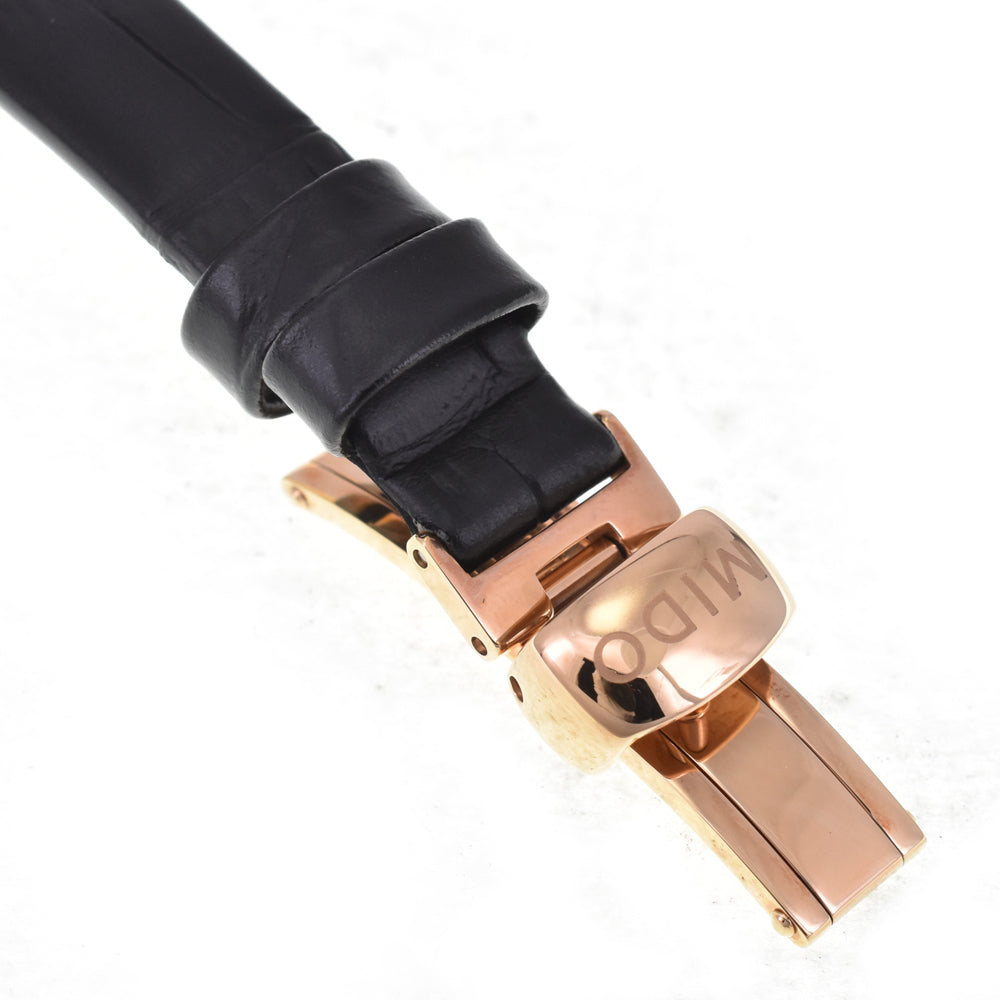 with paper MIDO Baroncelli M039007A white Dial Automatic Ladies
 Watch I#145175