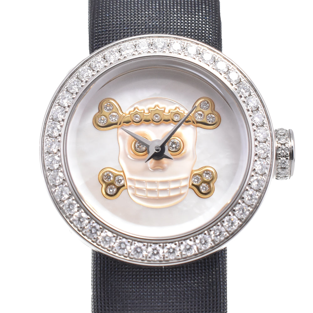 with paper Dior la di de dior CD040110-J Diamond Bezel Dial shell Dial Quartz Ladies
 Watch I#145176