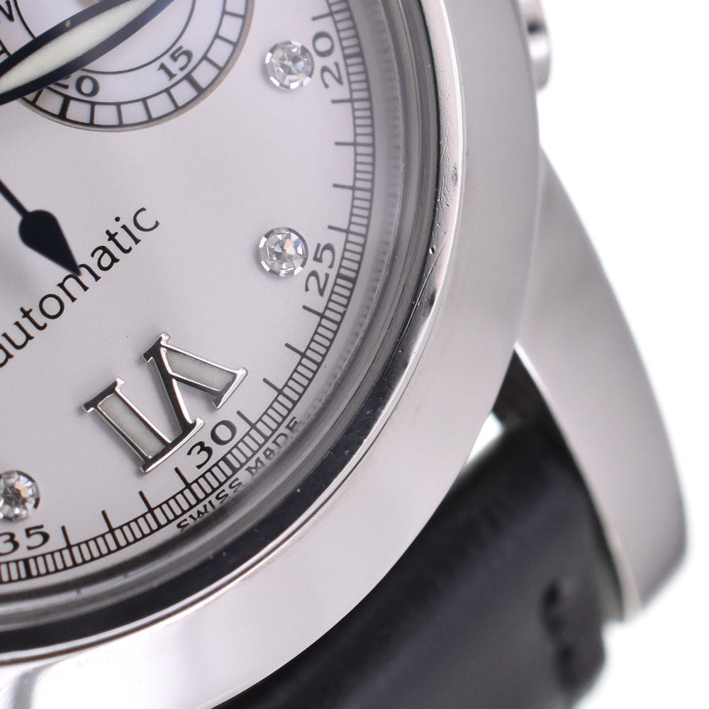 with paper GIRARD-PERREGAUX Flyback 80460.0.11.11M7 8P diamond White / white shell Dial Automatic Ladies
 Watch □#145188