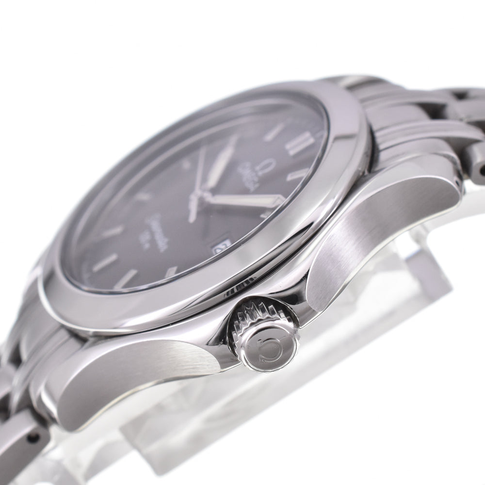 with paper OMEGA Seamaster 2571.43 Date 120m gray Dial Quartz Ladies
 Watch I#145198