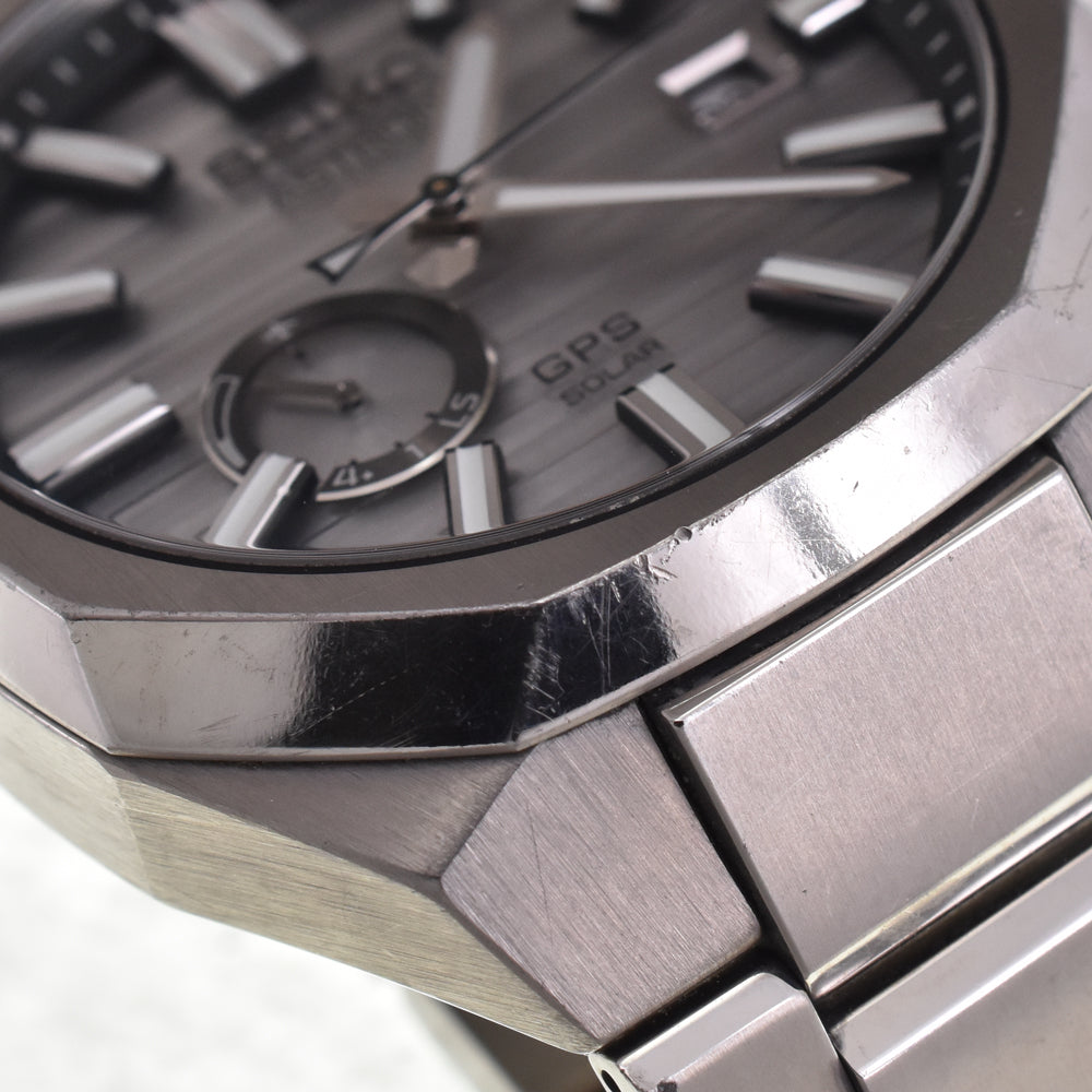 SEIKO Astron GPS SBXD017/3X62-0AB0 Nexter Limited to 1,500 units worldwide gray Dial GPS Solar Men's
 Watch I#145202