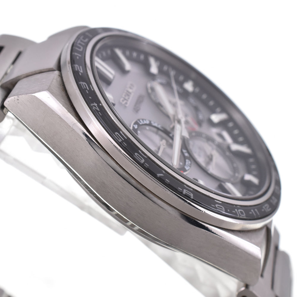 with paper SEIKO Astron Nexter 5X53-0BR0/SBXC107 Silver Dial GPS Solar Men's
 Watch J#145208