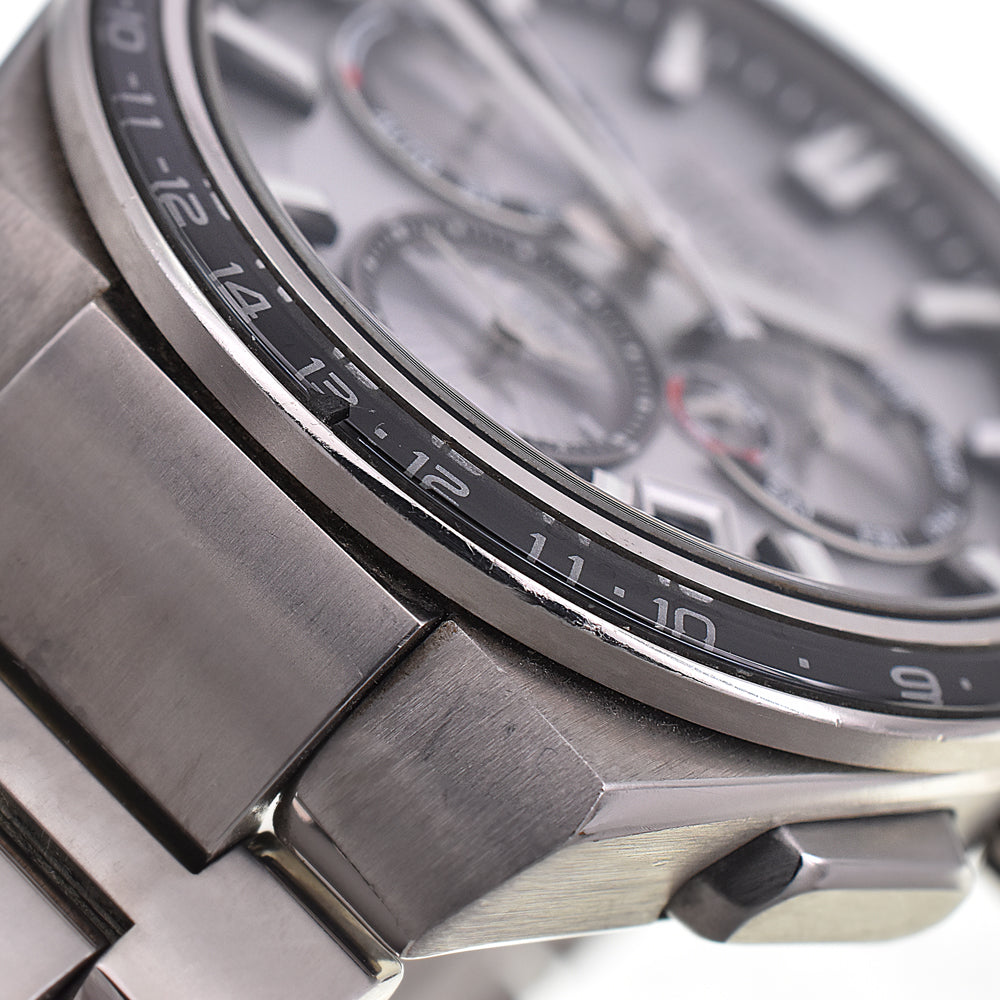 with paper SEIKO Astron Nexter 5X53-0BR0/SBXC107 Silver Dial GPS Solar Men's
 Watch J#145208