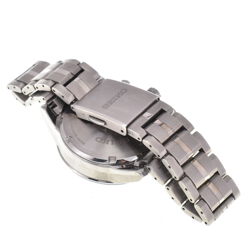 with paper SEIKO Astron SBXC001/5X53-0AB0 titanium Navy Dial GPS Solar Men's
 Watch M#145210