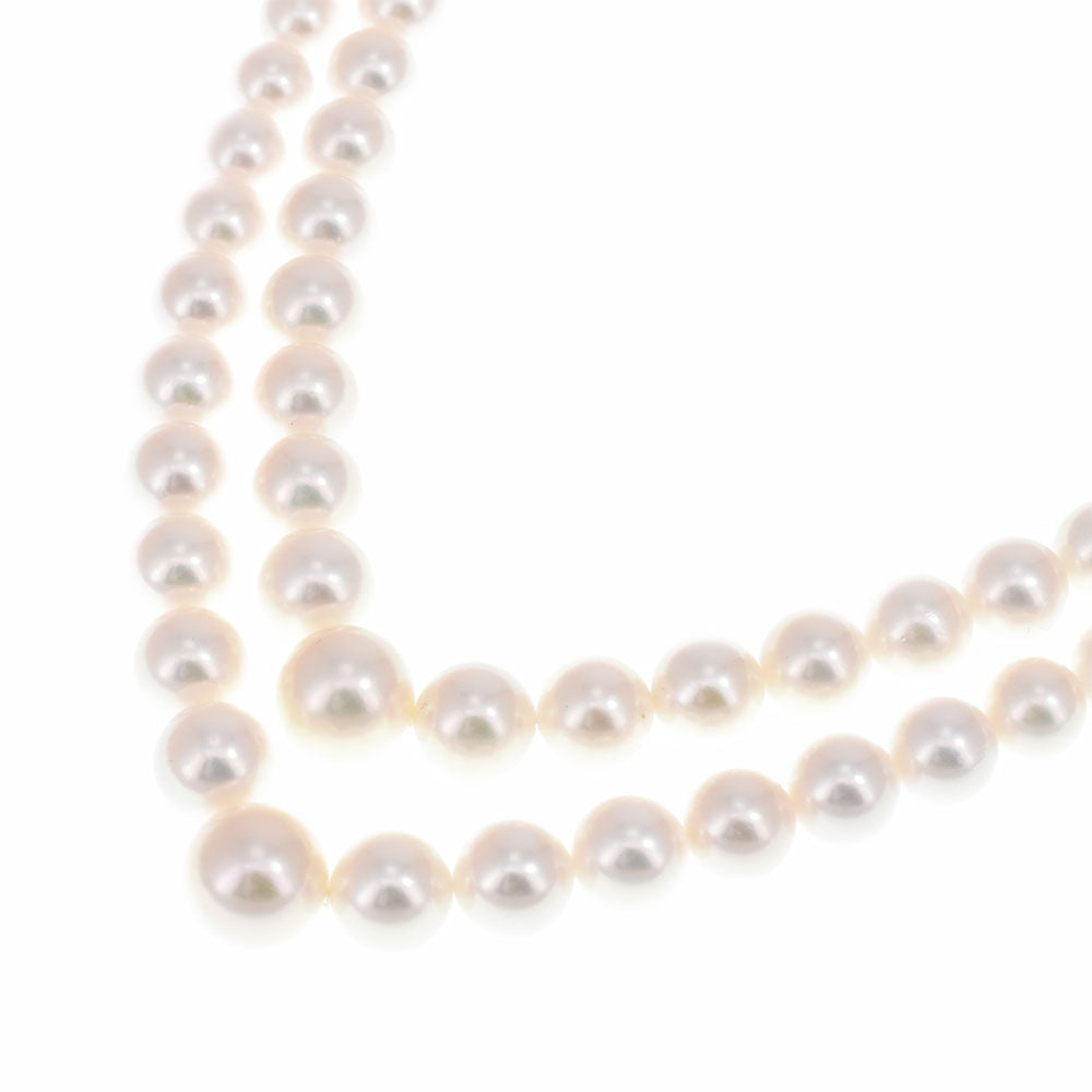 MIKIMOTO Pearl Necklace 0.2"～0.3"/2 strands Ladies
 jewelry X#145213