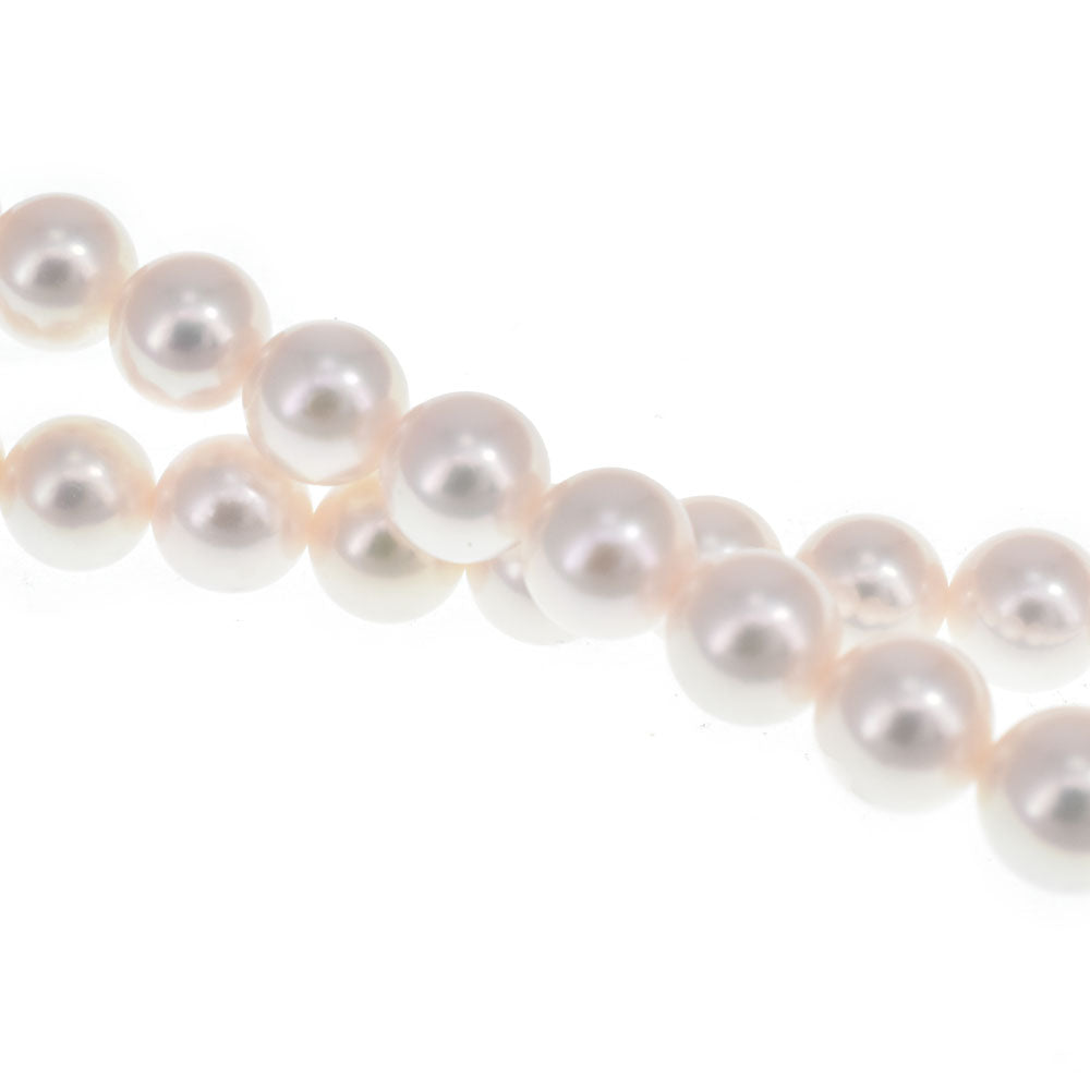 MIKIMOTO Pearl Necklace 0.2"～0.3"/2 strands Ladies
 jewelry X#145213