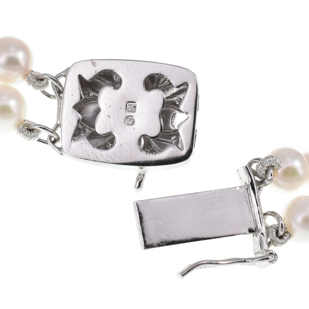 MIKIMOTO Pearl Necklace 0.2"～0.3"/2 strands Ladies
 jewelry X#145213