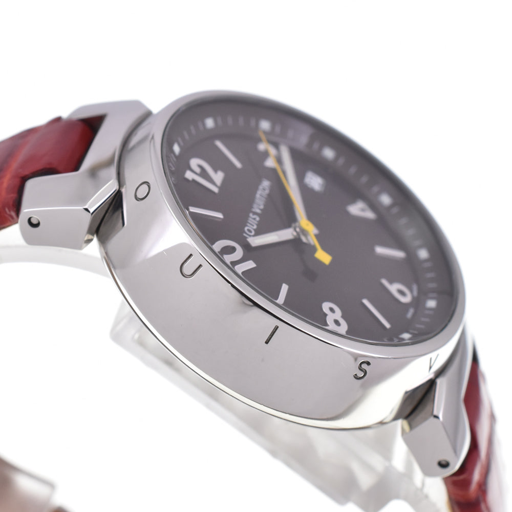 with paper LOUIS VUITTON Tambour Q1311 Date Brown Dial Quartz Ladies
 Watch I#145217