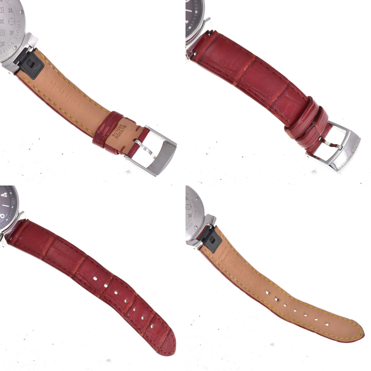 with paper LOUIS VUITTON Tambour Q1311 Date Brown Dial Quartz Ladies
 Watch I#145217