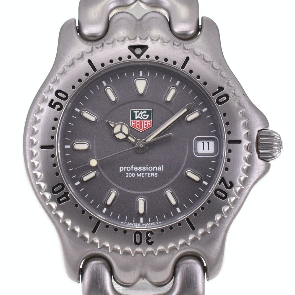 TAG HEUER S/el WG1113-0 Professional 200 m gray Dial Quartz Men's
 Watch M#145225