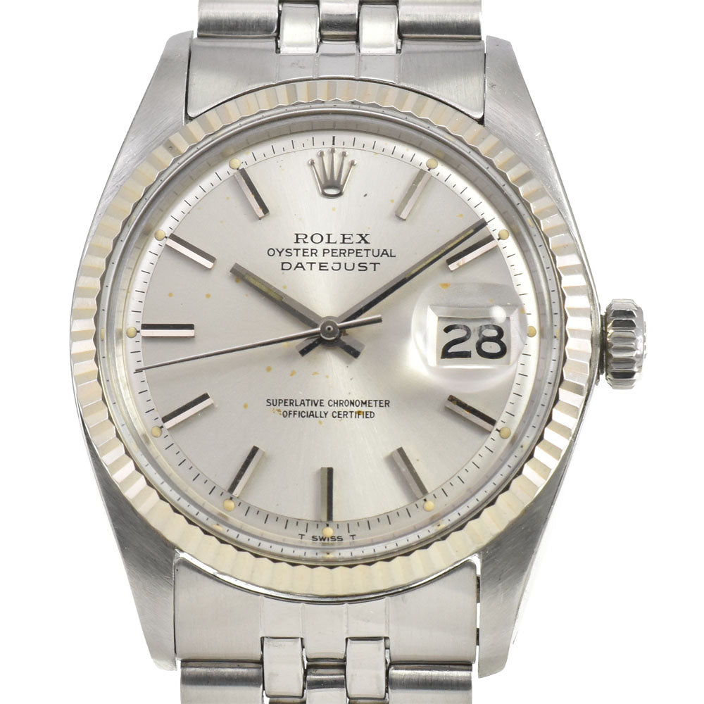 ROLEX DATEJUST 1601 vintage Cal.1570 Silver Dial Automatic Men's
 Watch Q#145237