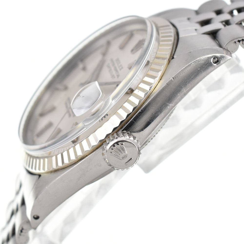 ROLEX DATEJUST 1601 vintage Cal.1570 Silver Dial Automatic Men's
 Watch Q#145237