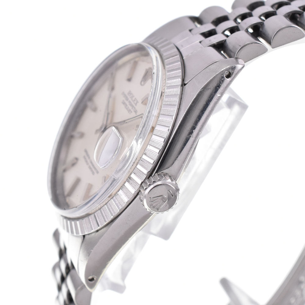 ROLEX Oyster Perpetual DATEJUST 1603 vintage Cal.1570 Silver Dial Automatic Men's
 Watch M#145238