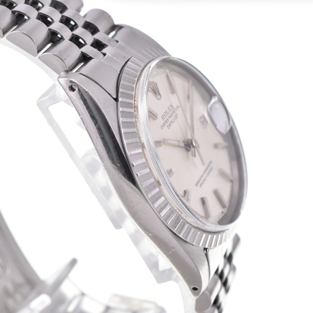 ROLEX Oyster Perpetual DATEJUST 1603 vintage Cal.1570 Silver Dial Automatic Men's
 Watch M#145238