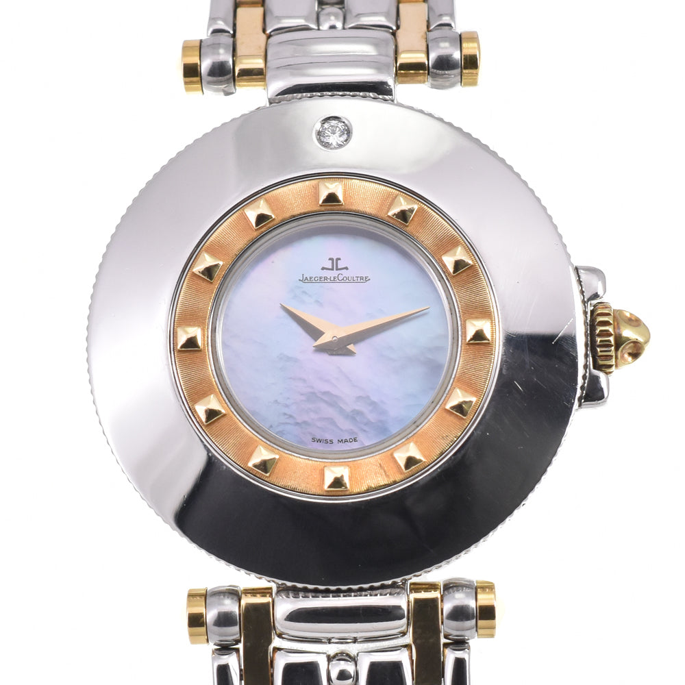 JAEGER-LECOULTRE rendezvous 421.5.09 1P diamond Blue shell Dial Quartz Men's
 Watch P#145253