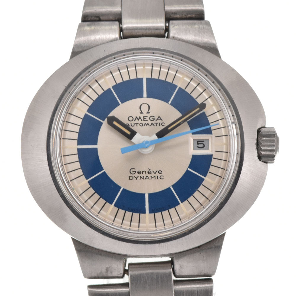 OMEGA Geneva Dynamic TOOL102 Silver / Blue Dial Automatic Ladies
 Watch M#145260