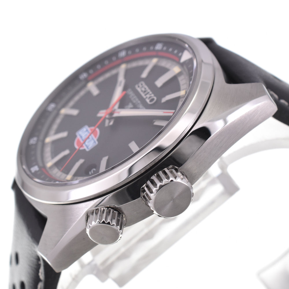 with paper SEIKO Prospex Speed Timer SBDC219/6R55-00M0 Datsun 240Z collaboration limited edition model black Dial Automatic Men's
 Watch J#145261