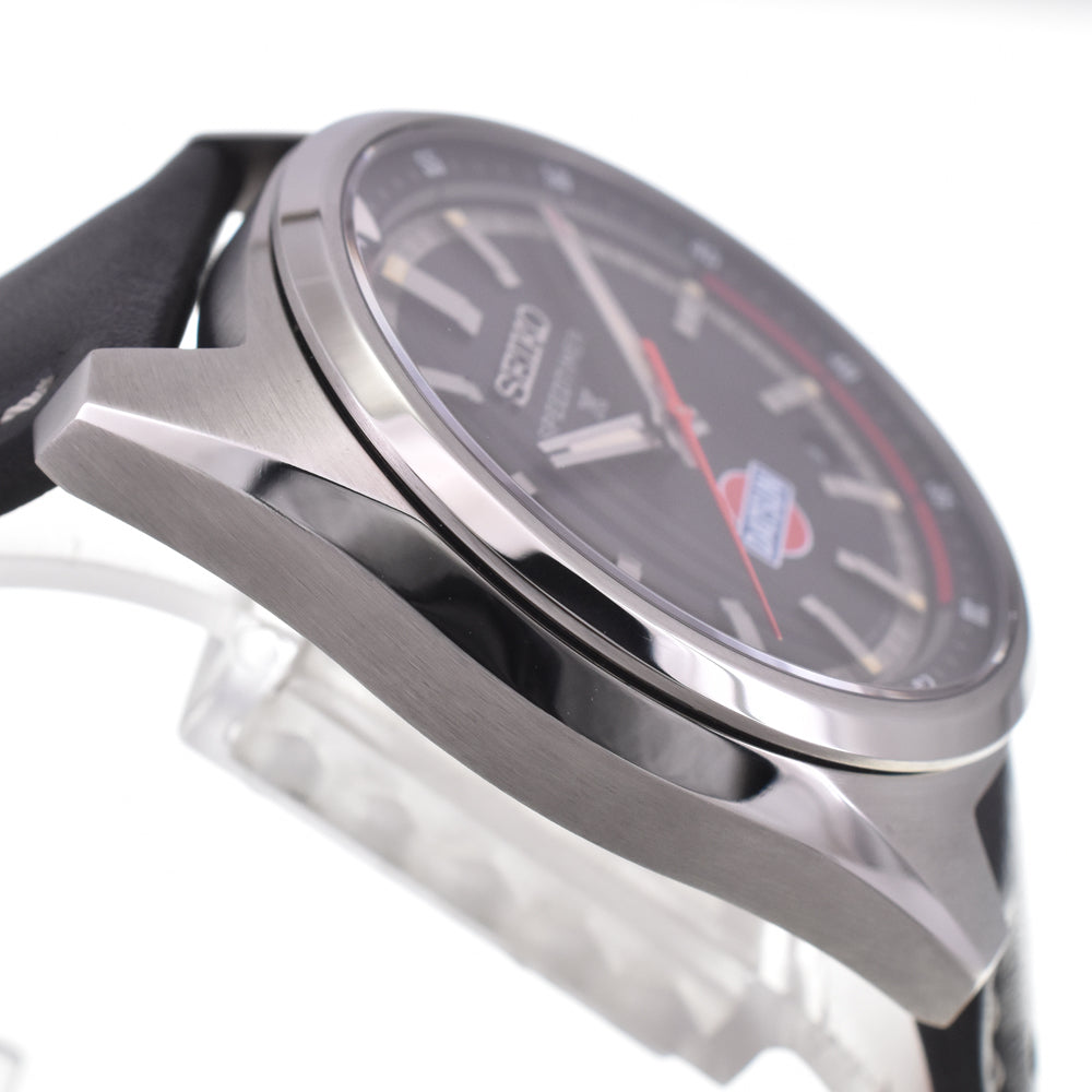 with paper SEIKO Prospex Speed Timer SBDC219/6R55-00M0 Datsun 240Z collaboration limited edition model black Dial Automatic Men's
 Watch J#145261