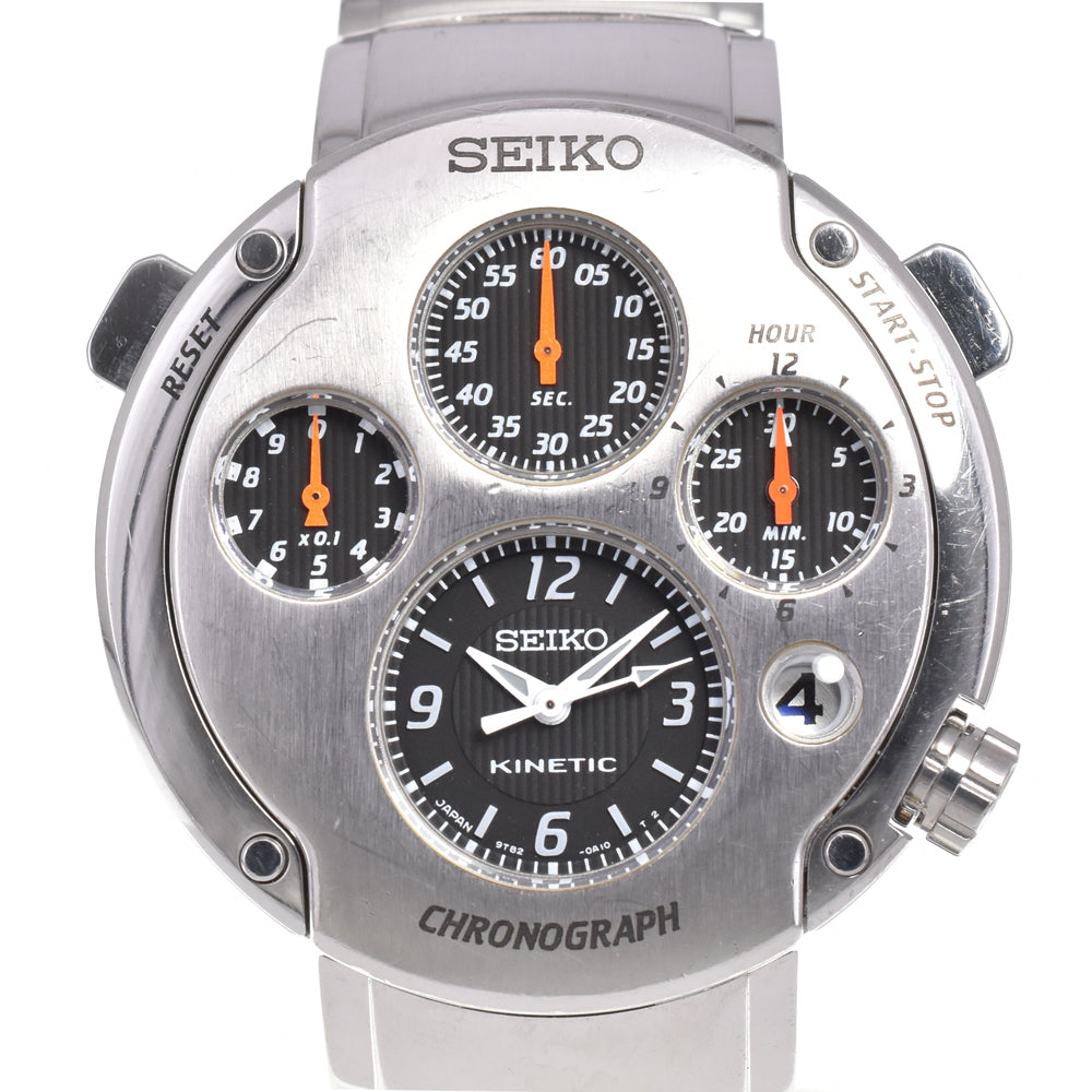 SEIKO Sportura SBXZ001/9T82-0A10 Limited to 1000 pieces worldwide black Dial Auto quartz Men's
 Watch H#145271
