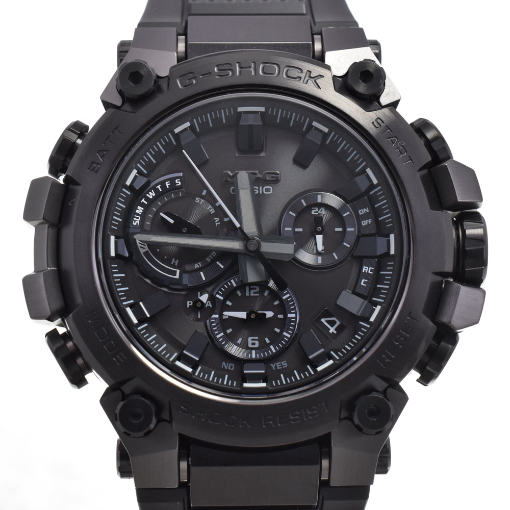 with paper CASIO G-SHOCK MTG-B3000 Series MT-G MTG-B3000B-1AJF black Dial Radio Sync Solar Men's
 Watch K#145275