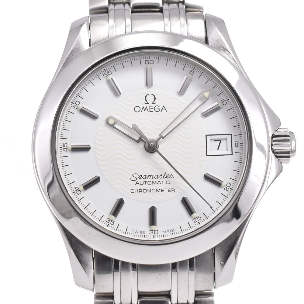 with paper OMEGA Seamaster 2501.21 Chronometer white Dial Automatic Men's
 Watch L#145287