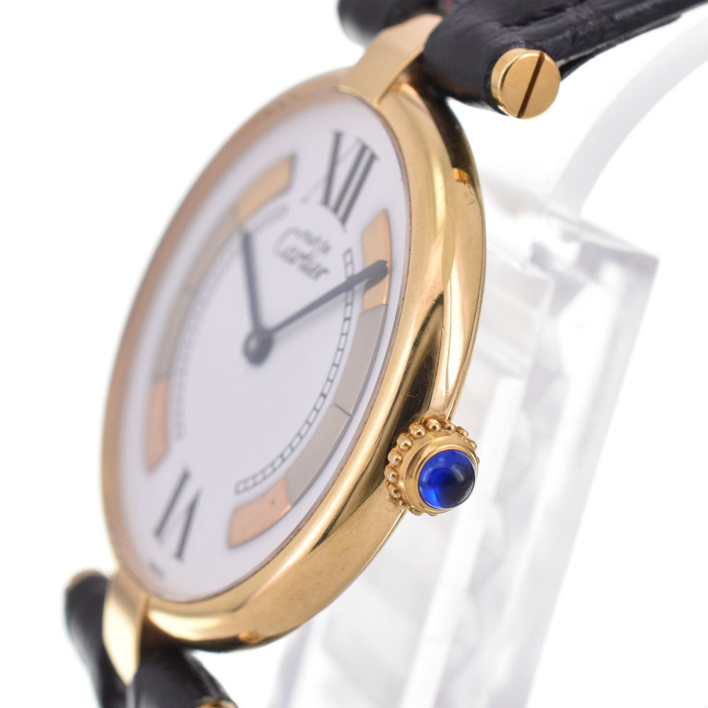CARTIER Vermeille W1006454 Trinity dial white Dial Quartz Men's
 Watch M#145297