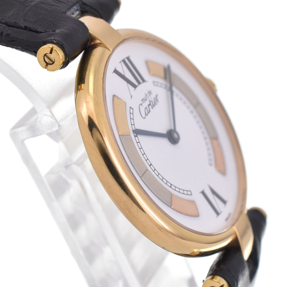 CARTIER Vermeille W1006454 Trinity dial white Dial Quartz Men's
 Watch M#145297