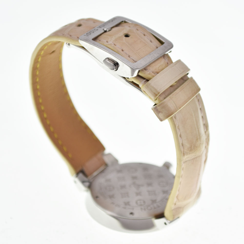 LOUIS VUITTON Tambour Sakura Q13MJE 8P diamond pink Dial Quartz Ladies
 Watch □#145300