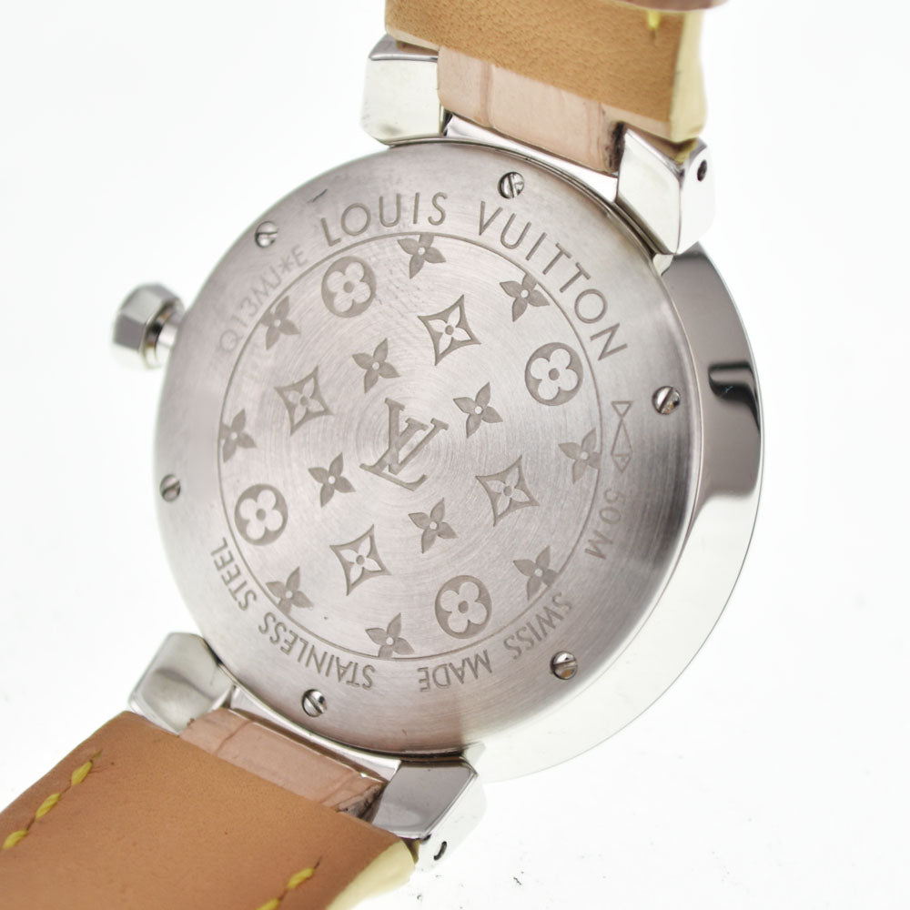 LOUIS VUITTON Tambour Sakura Q13MJE 8P diamond pink Dial Quartz Ladies
 Watch □#145300