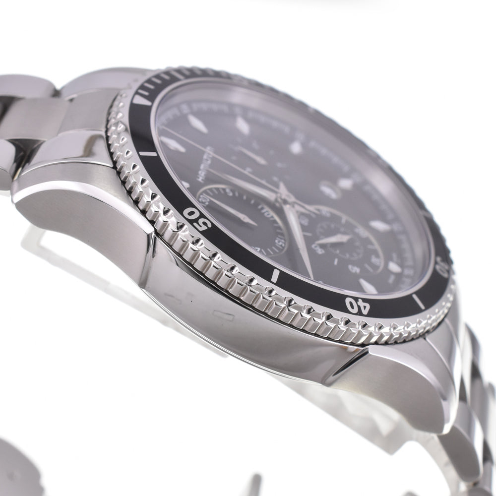 HAMILTON Jazzmaster Seaview Chrono H375120 black Dial Quartz Men's
 Watch K#145312