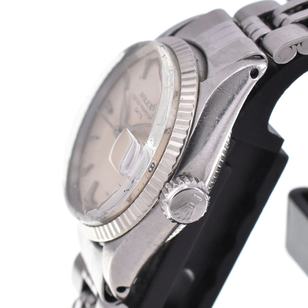 ROLEX Oyster perpetual 6517 vintage Cal.1130 Date Silver Dial Automatic Ladies
 Watch N#145326