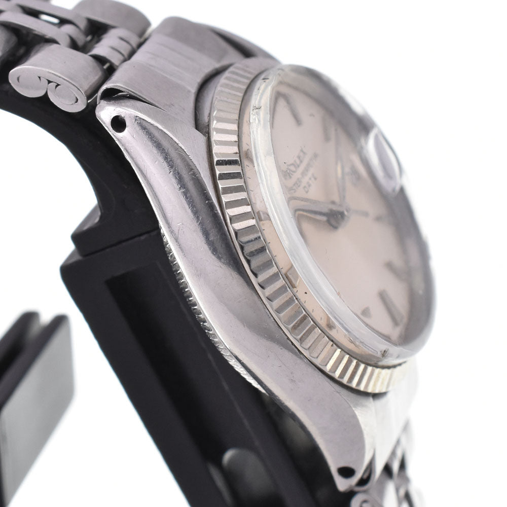 ROLEX Oyster perpetual 6517 vintage Cal.1130 Date Silver Dial Automatic Ladies
 Watch N#145326