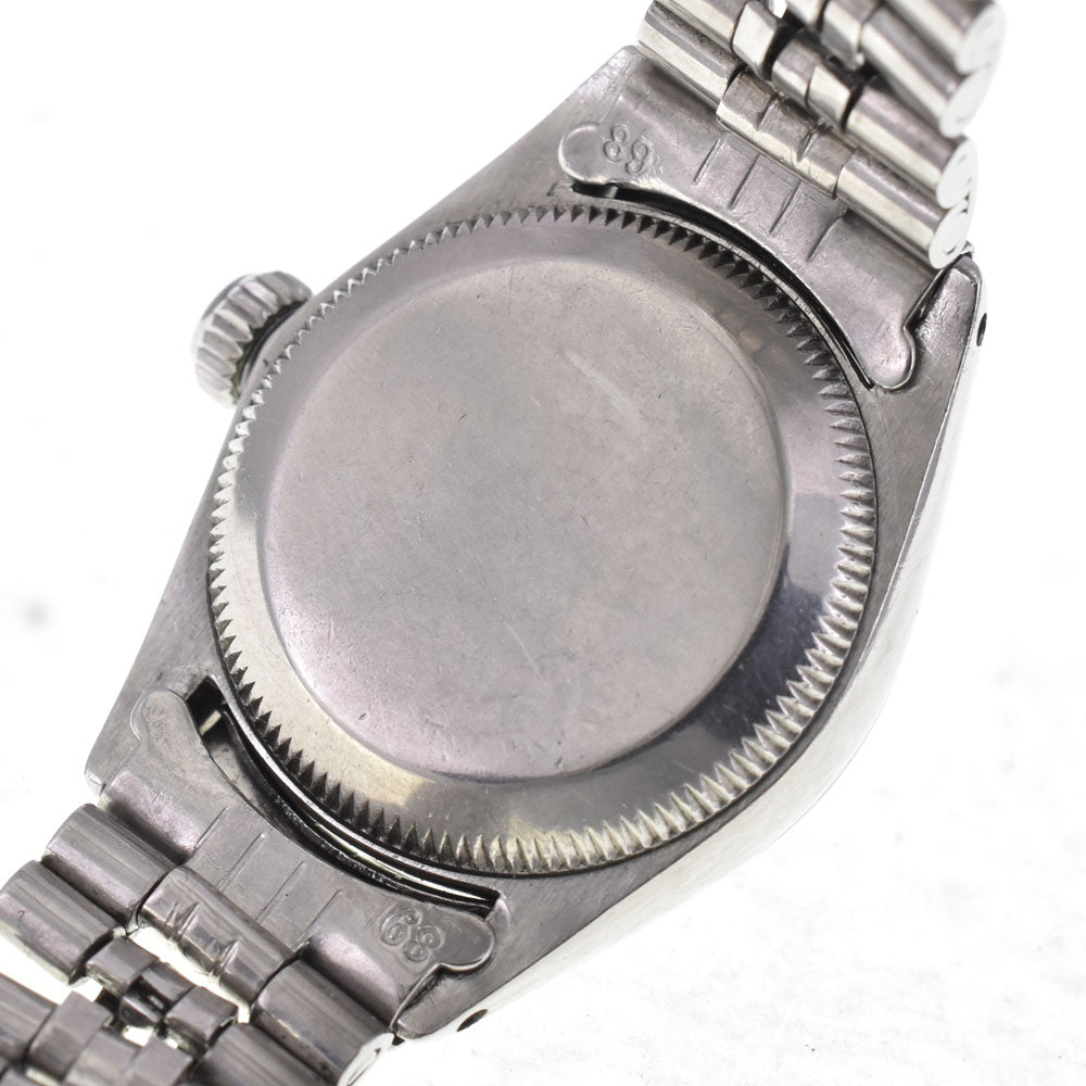 ROLEX Oyster perpetual 6517 vintage Cal.1130 Date Silver Dial Automatic Ladies
 Watch N#145326