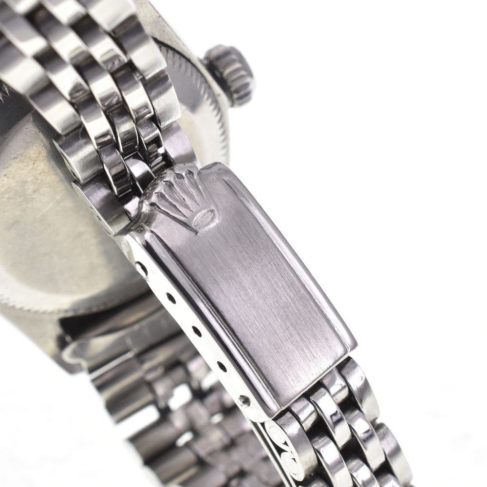 ROLEX Oyster perpetual 6517 vintage Cal.1130 Date Silver Dial Automatic Ladies
 Watch N#145326