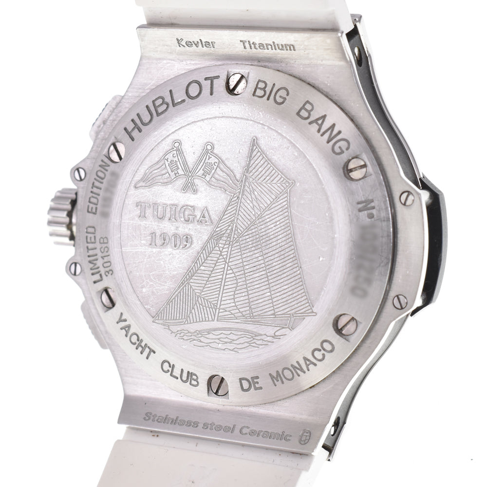 with paper HUBLOT Big Bang Twiga MYC 301.SB.132.RX black Dial Automatic Men's
 Watch L#145330