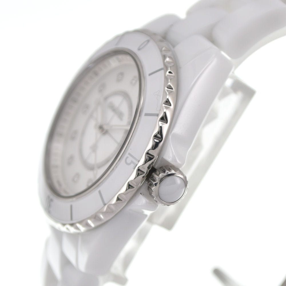 CHANEL J12 H5704 12P diamond White shell Dial Quartz Unisex
 Watch □#145340
