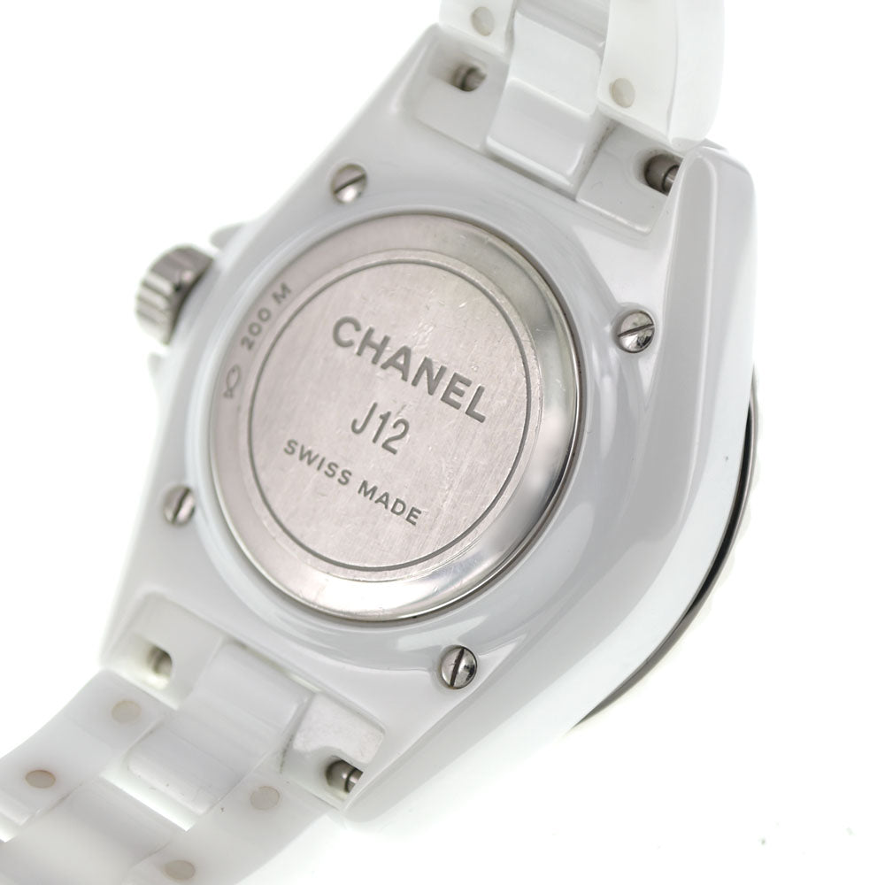 CHANEL J12 H5704 12P diamond White shell Dial Quartz Unisex
 Watch □#145340