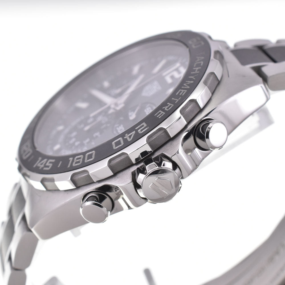 with paper TAG HEUER Formula 1 CAZ1011 Chronograph gray Dial Quartz Men's
 Watch M#145344