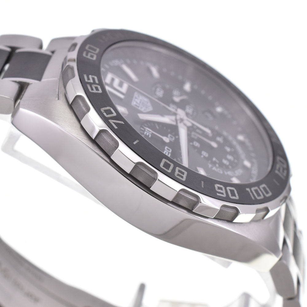 with paper TAG HEUER Formula 1 CAZ1011 Chronograph gray Dial Quartz Men's
 Watch M#145344