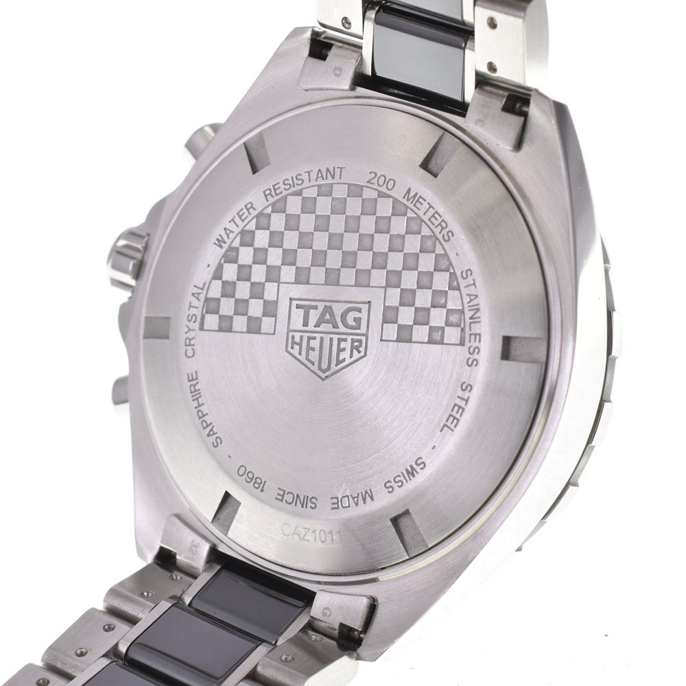 with paper TAG HEUER Formula 1 CAZ1011 Chronograph gray Dial Quartz Men's
 Watch M#145344