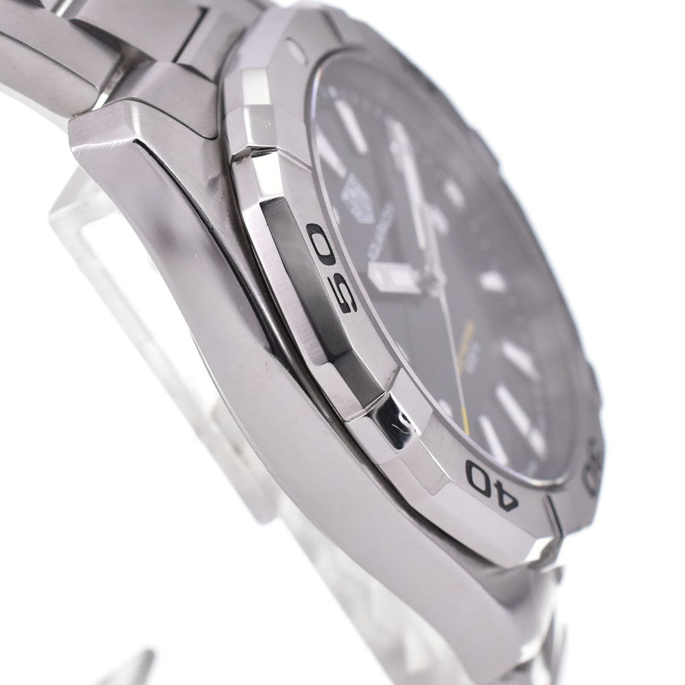 with paper TAG HEUER Aqua racer WBD1110.BA0928 black Dial Quartz Men's
 Watch M#145350