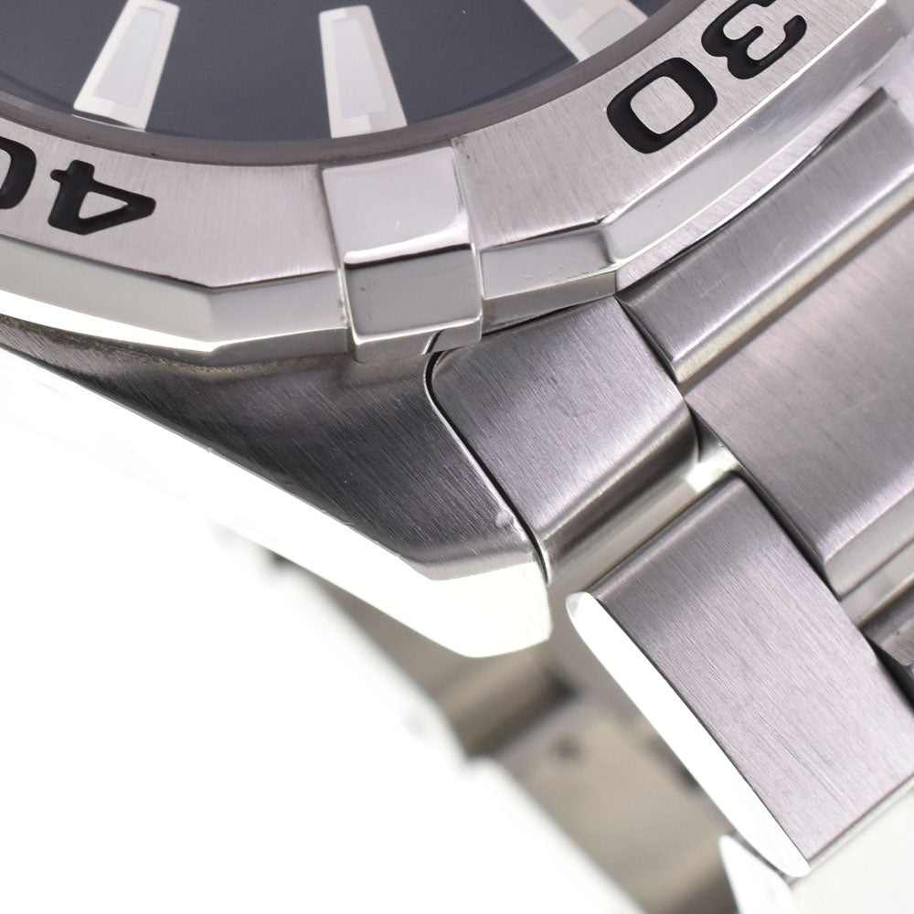 with paper TAG HEUER Aqua racer WBD1110.BA0928 black Dial Quartz Men's
 Watch M#145350