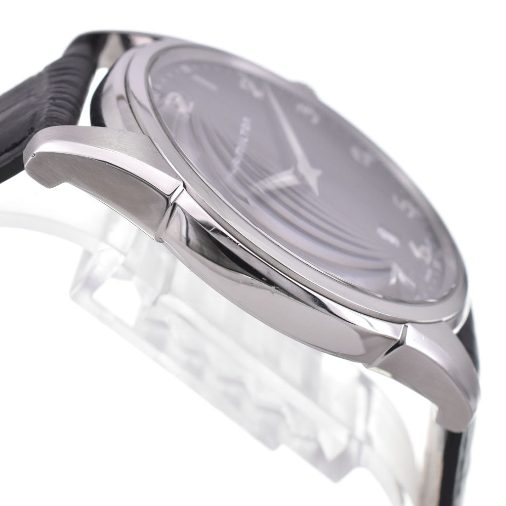 HAMILTON Jazzmaster Thinline H385110 Date black Dial Quartz Men's
 Watch N#145354