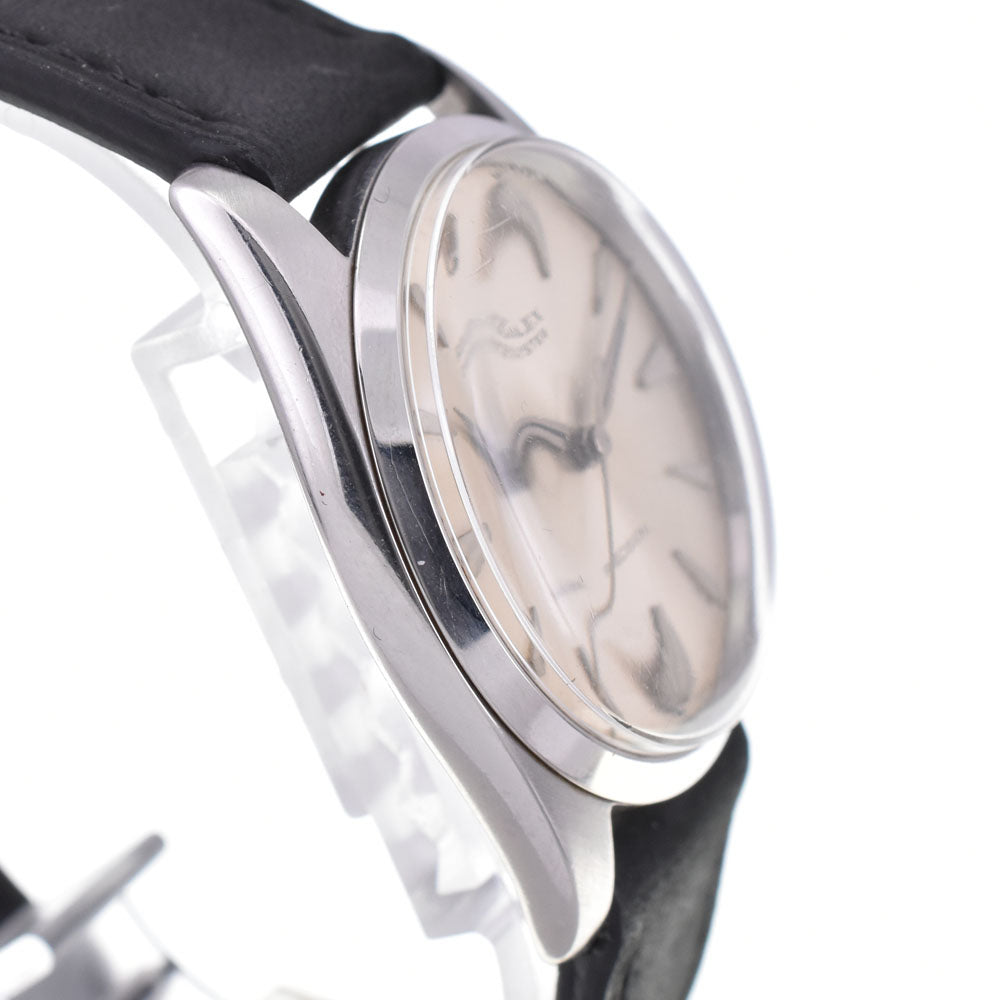 ROLEX Oyster Precision 6424 vintage Big Oyster Cal.1210 Silver Dial Hand Winding Men's
 Watch M#145369