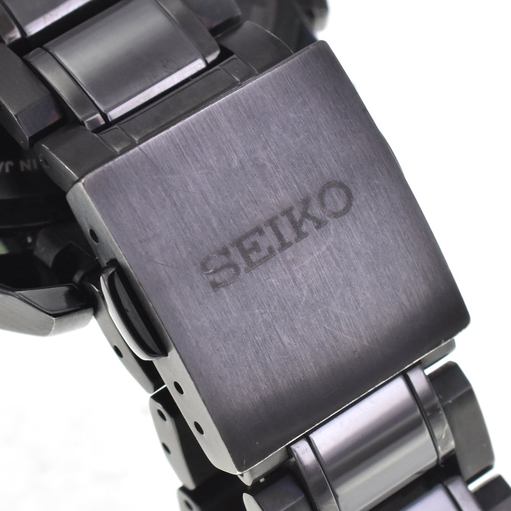 SEIKO Astron SBXB091 2016 Limited Edition Model Black shell Dial GPS Solar Men's
 Watch □#145399