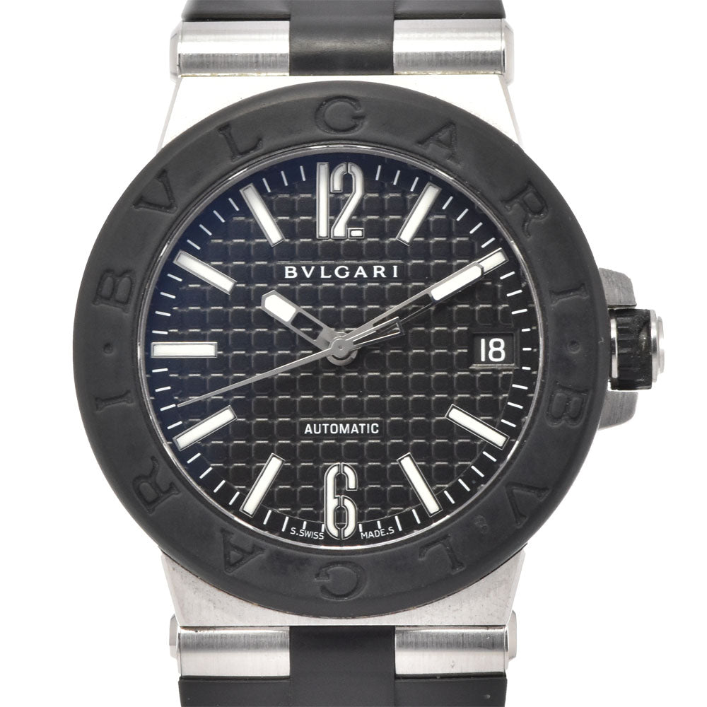 BVLGARI Diagono DG35SV Date black Dial Automatic Men's
 Watch M#145401